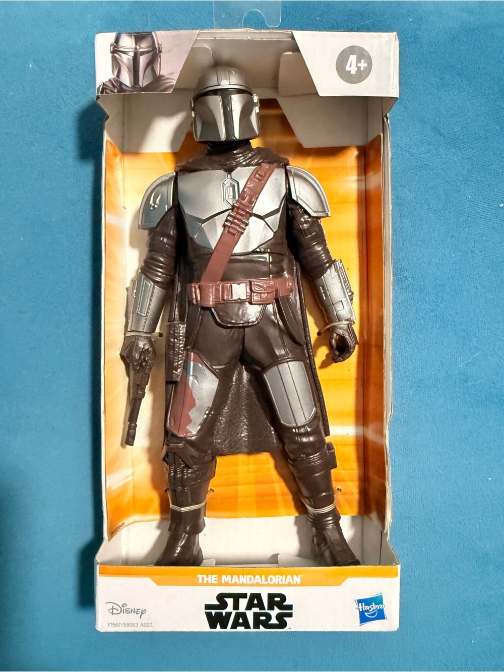 Star Wars The Mandalorian 12" Action Figure - Silver & Brown